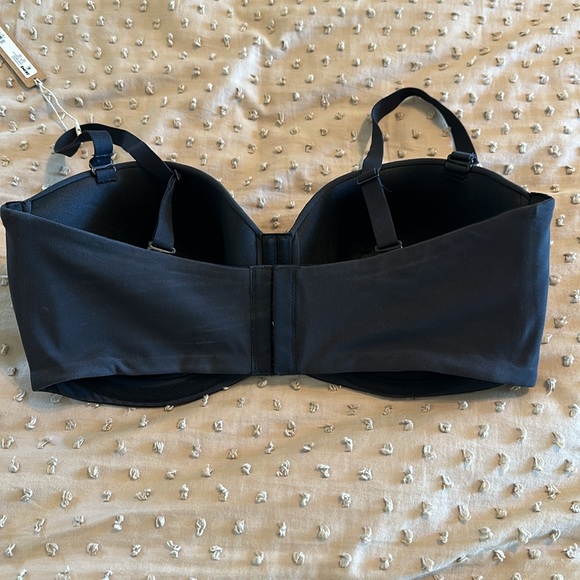 Skims NWT Fits Everybody Strapless Bra in Onyx 38DD - Picture 6 of 8